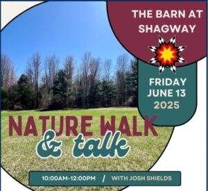 Nature Talk event poster, June 13, 2025.