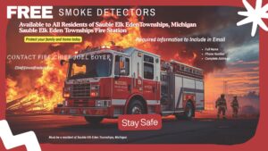 Free smoke detectors for Sauble Elk Eden residents.